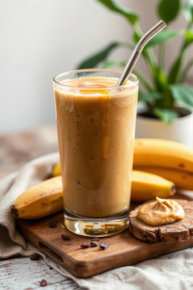 banana peanut butter smoothie recipe