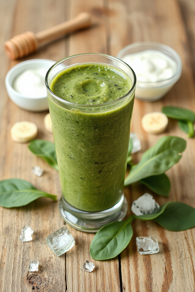 banana spinach smoothie recipe