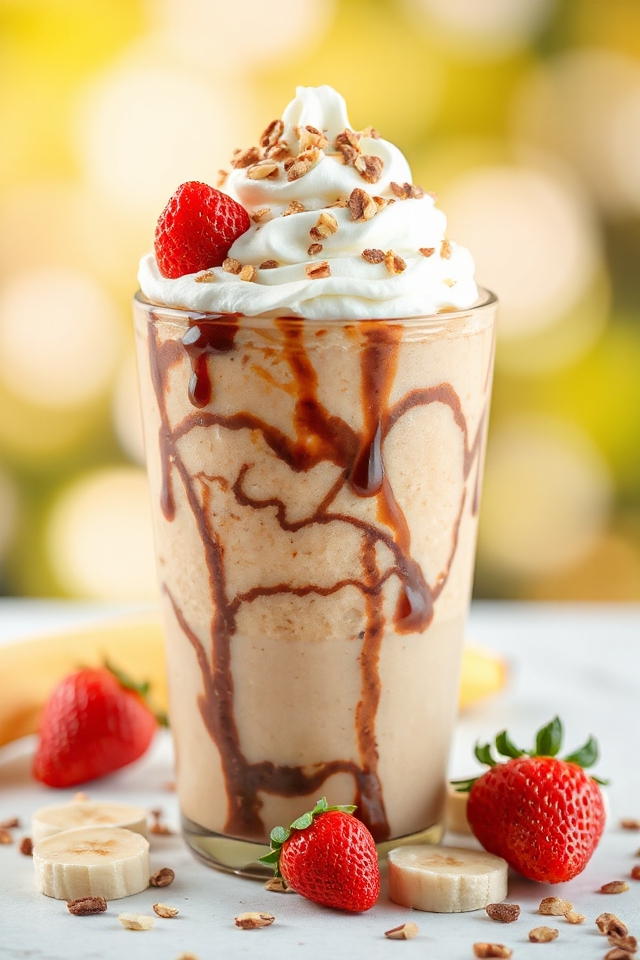 banana split smoothie recipe