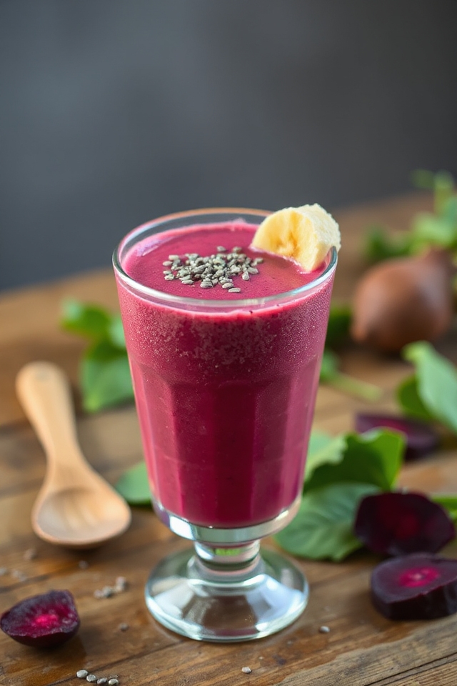 beet smoothie preparation guide