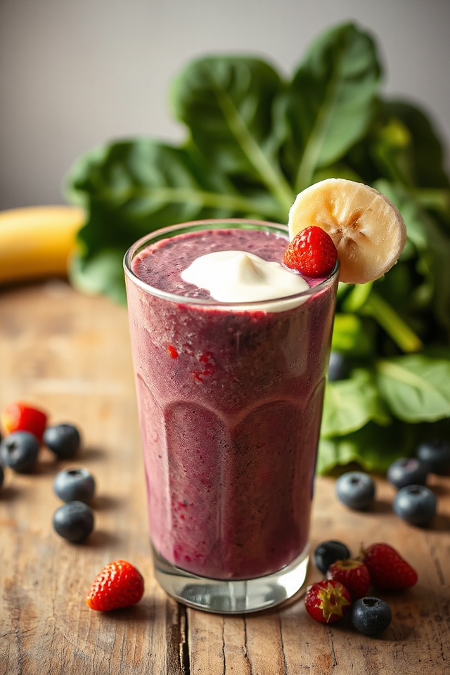 berry banana smoothie recipe