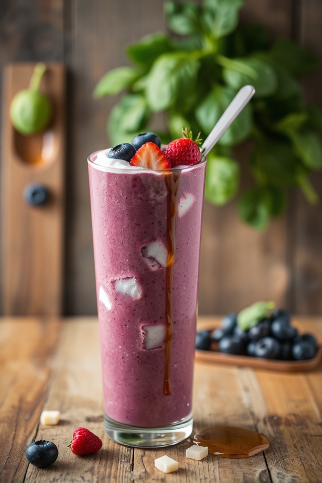 berry protein smoothie recipe