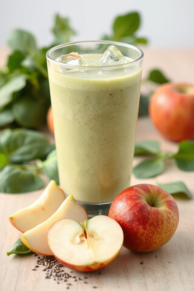 blend apple pear spinach