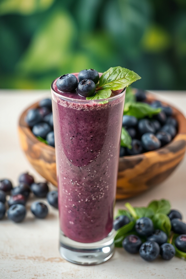 blueberry spinach smoothie recipe