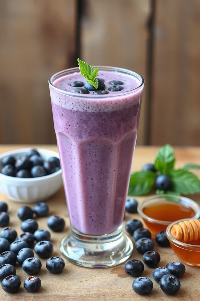 blueberry yogurt smoothie recipe