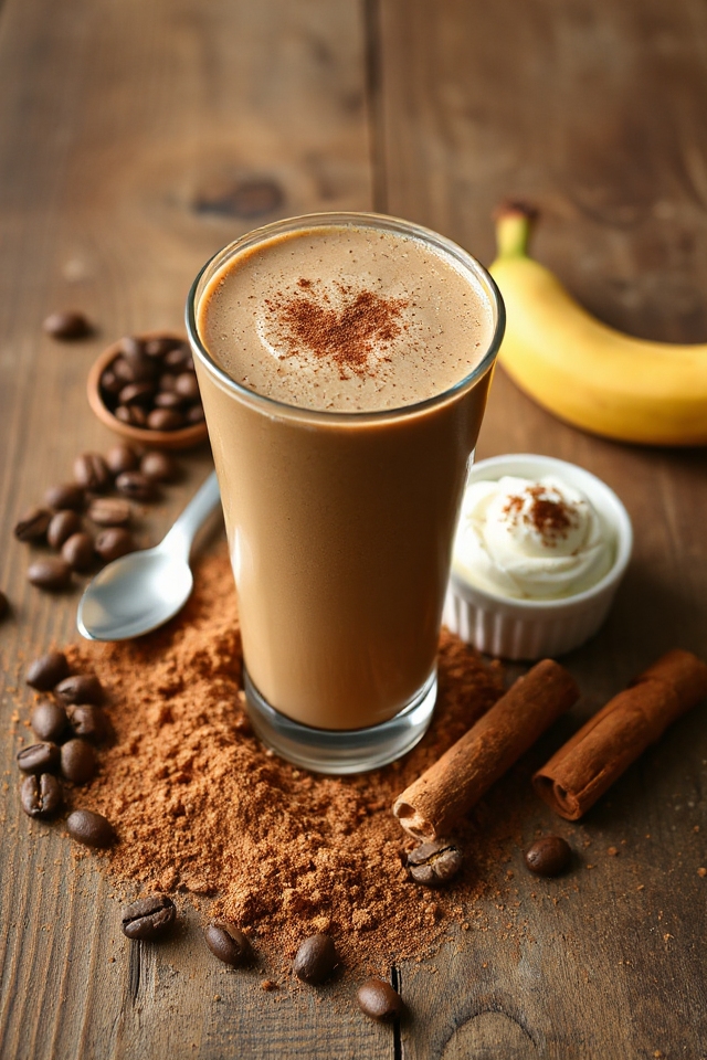 caffeinated blended beverage delight