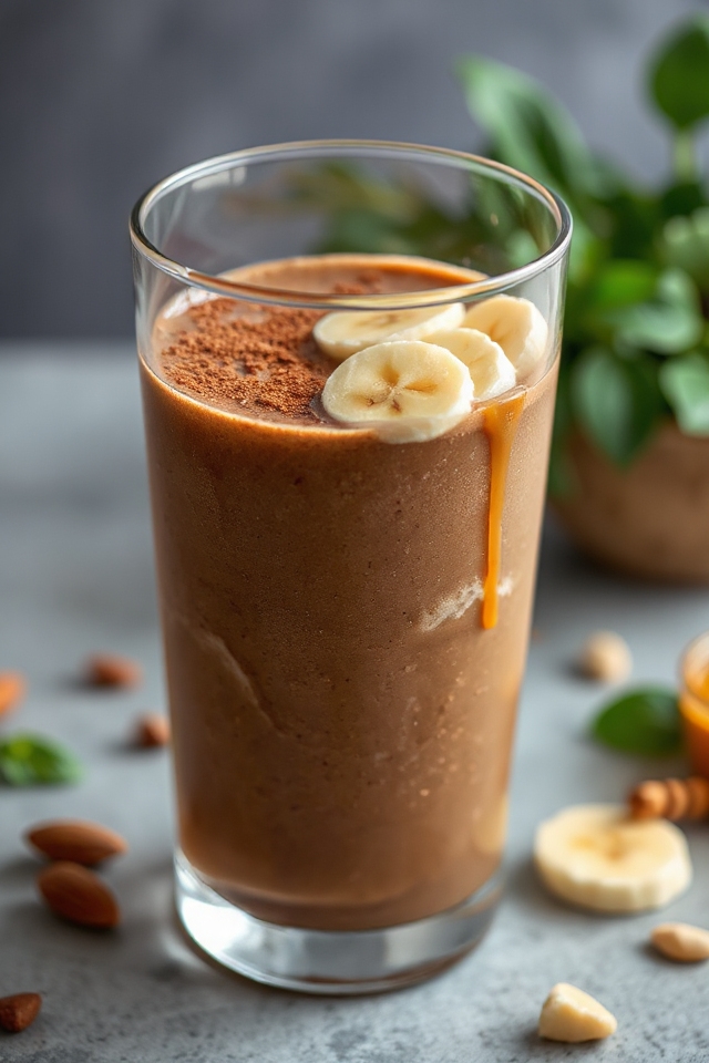 chocolate protein smoothie recipe