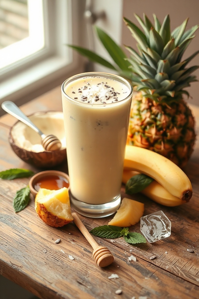 coconut milk smoothie recipe