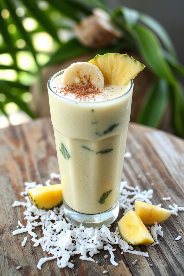 coconut milk smoothie recipe