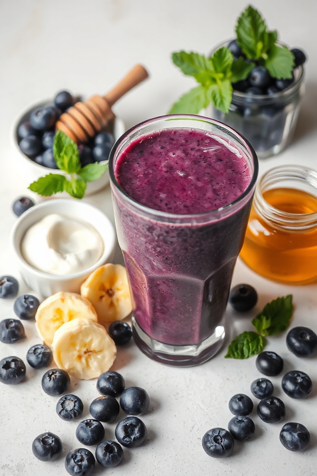 delicious blueberry smoothie recipe
