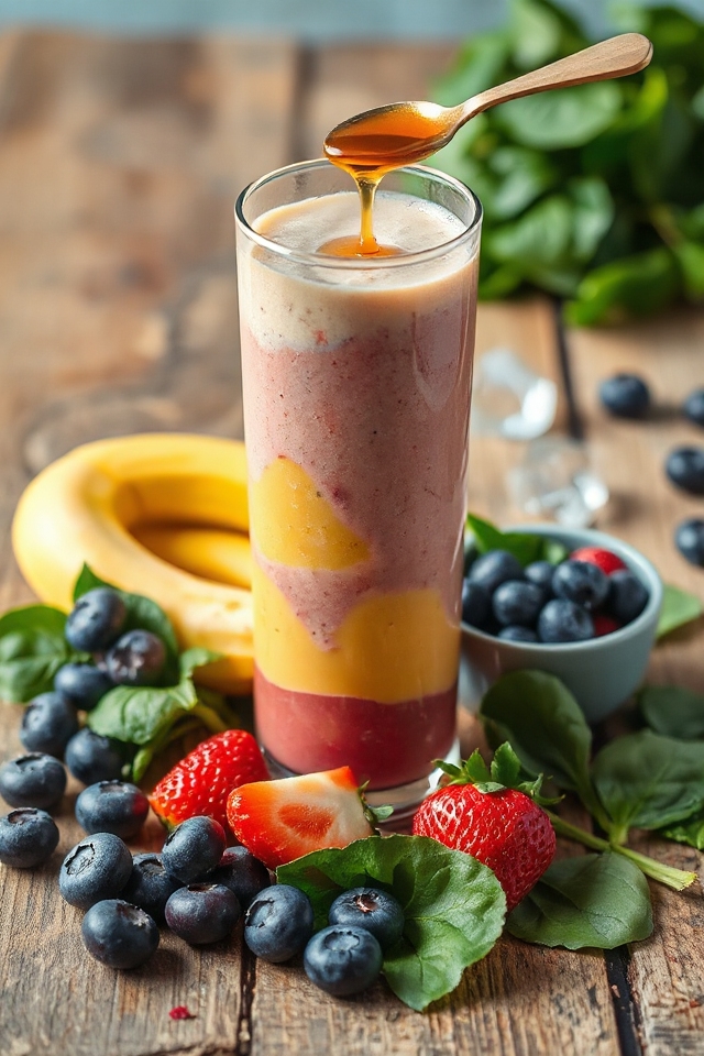 delicious fruity beverage blend