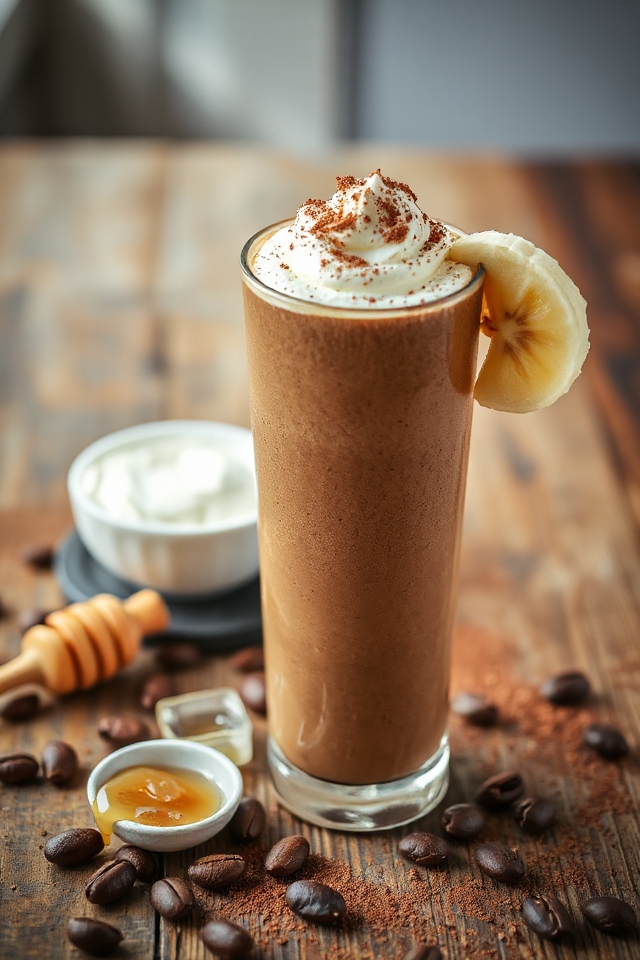 delicious mocha smoothie recipe