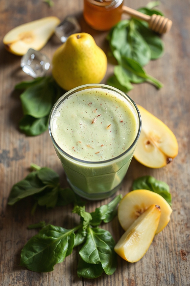 delicious pear smoothie recipe