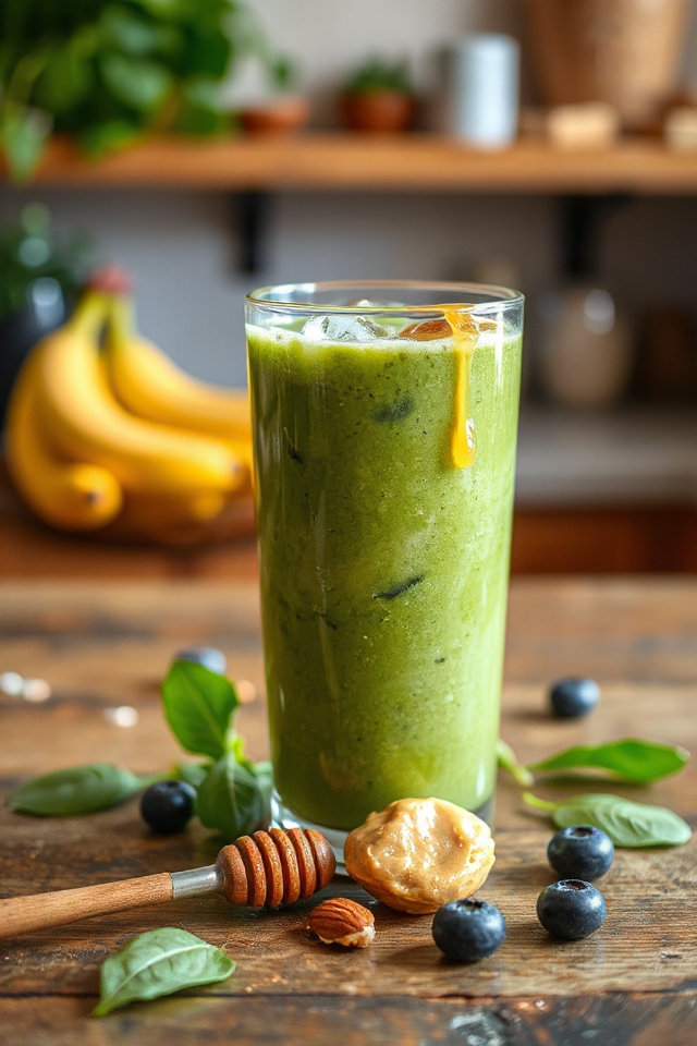 delicious protein breakfast smoothie