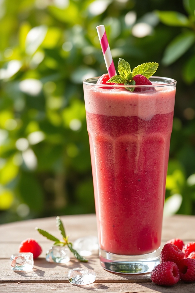 delicious raspberry smoothie recipe