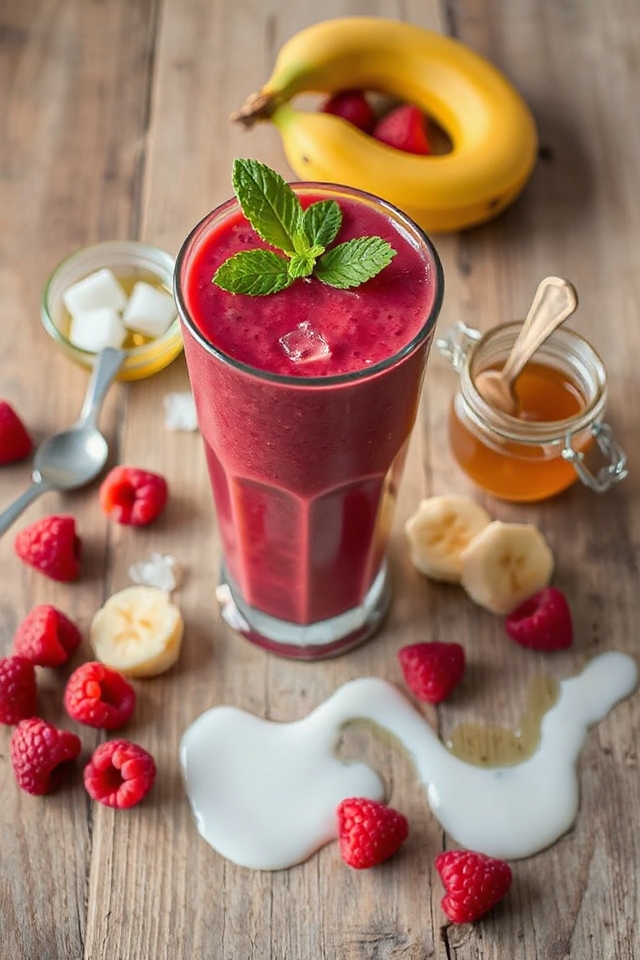 delicious raspberry smoothie recipe