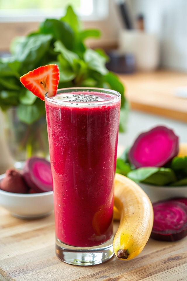 delicious red smoothie recipe