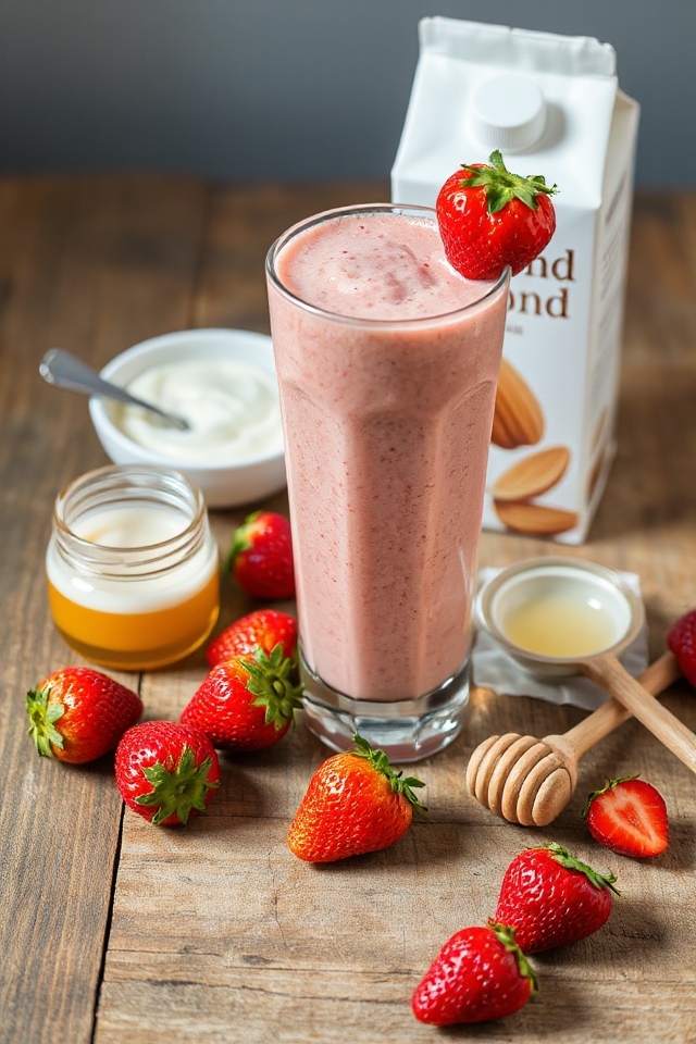 delicious strawberry smoothie recipe