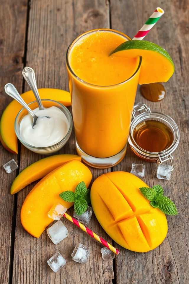 delicious tropical fruit blend