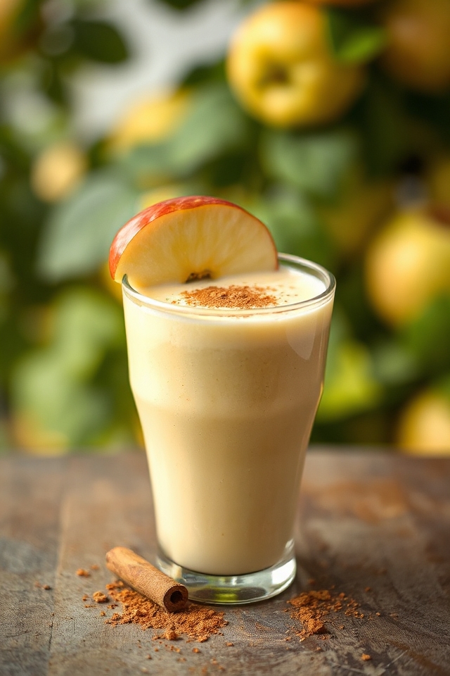 delightful creamy apple smoothie