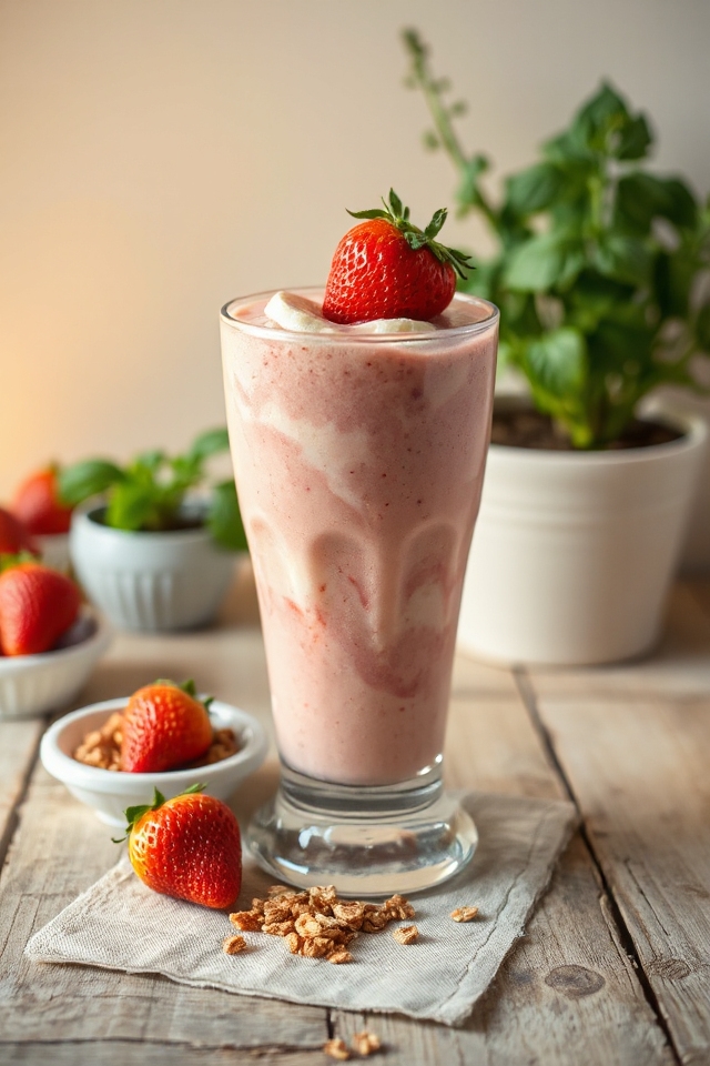 frozen strawberry smoothie recipe