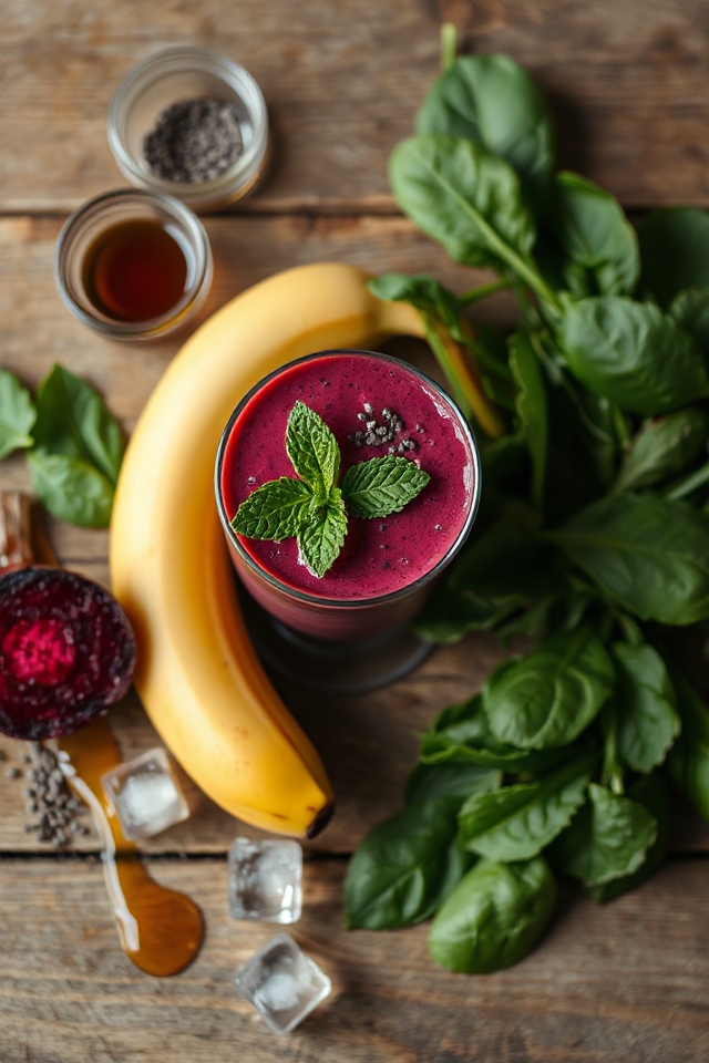 healthy beetroot smoothie recipe