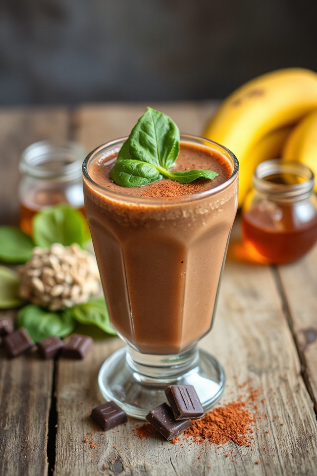 healthy chocolate smoothie recipe