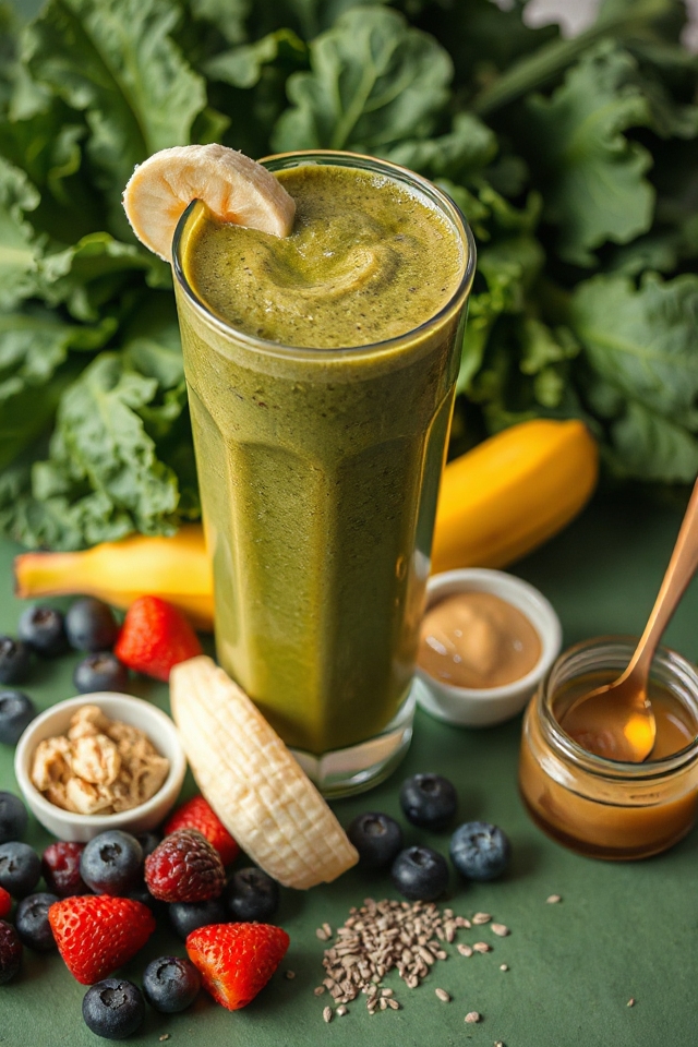 healthy energy boosting beverage