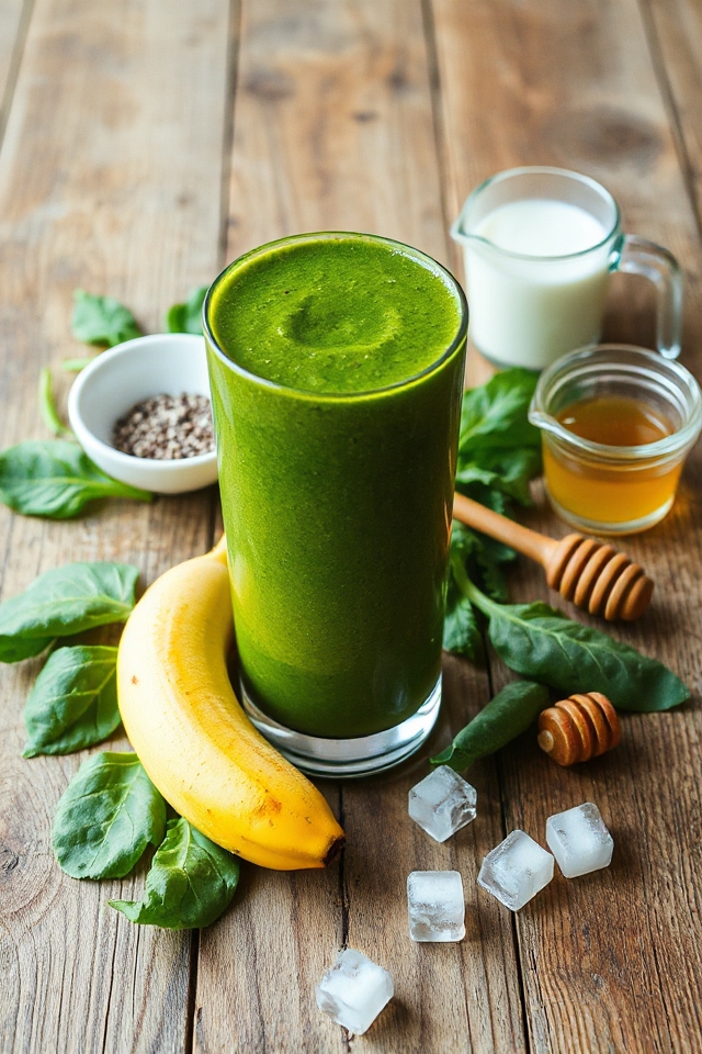 healthy green smoothie recipe