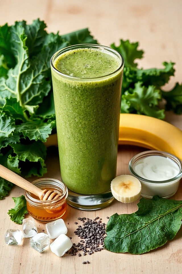 healthy green smoothie recipe