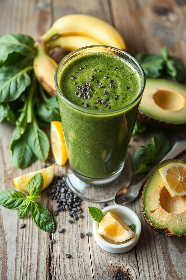 healthy green smoothie recipe