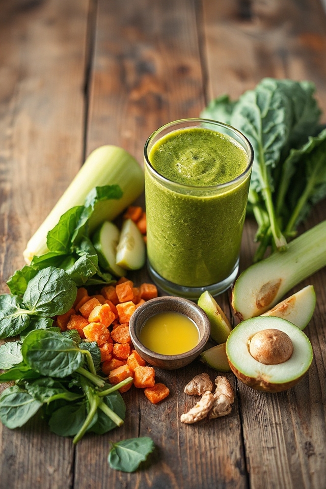 healthy vegetable drink blend