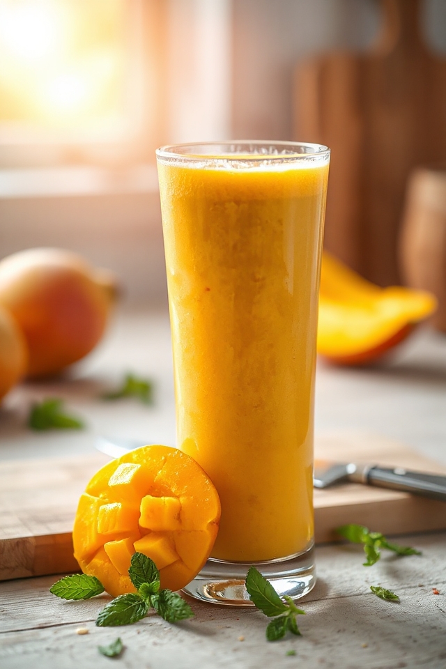 mango smoothie made easy