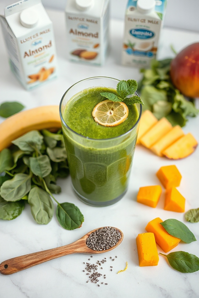 nutritious vibrant green blend