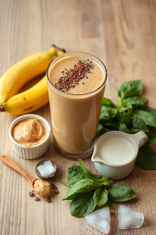 nutty creamy smoothie blend