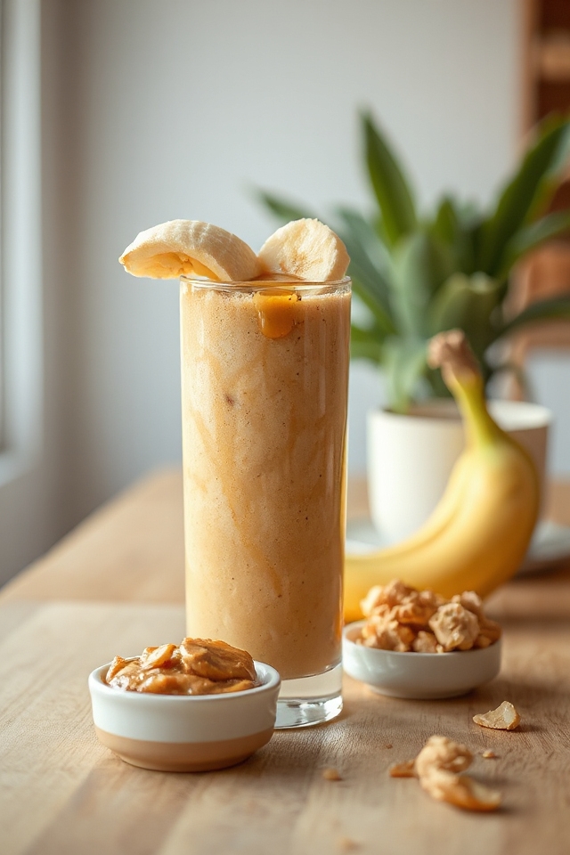 peanut butter banana smoothie