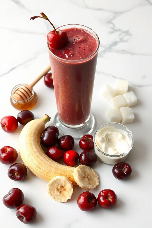 refreshing cherry beverage blend