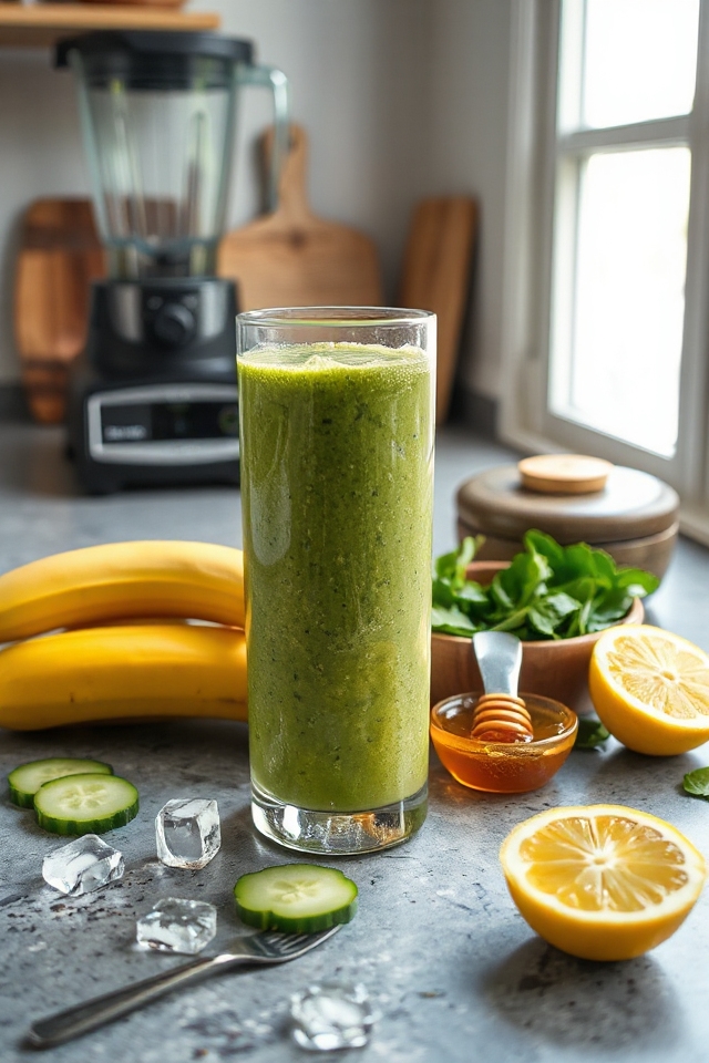 refreshing cucumber smoothie recipe
