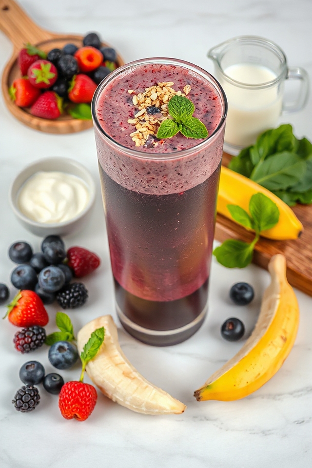 refreshing frozen fruit blend