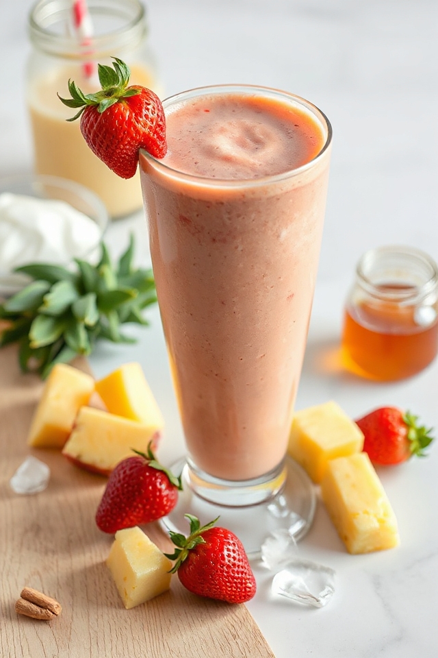 refreshing fruity smoothie blend
