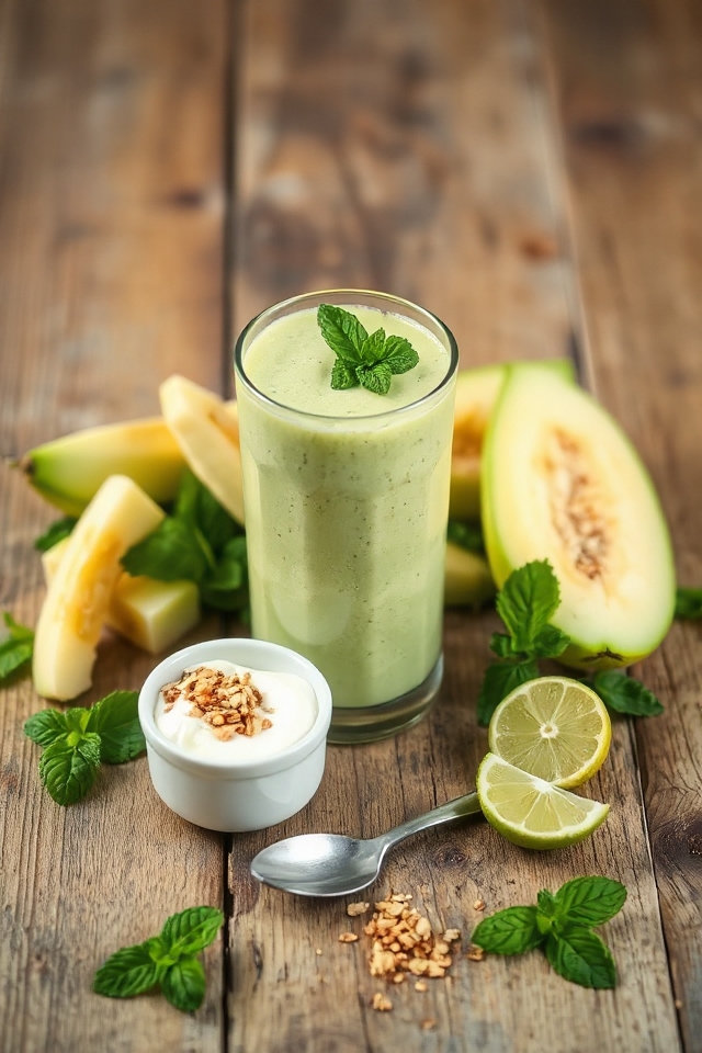 refreshing honeydew fruit blend