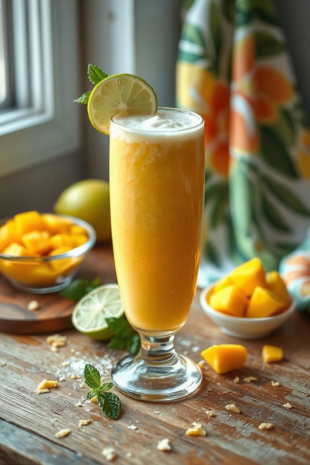 refreshing mango lime blend