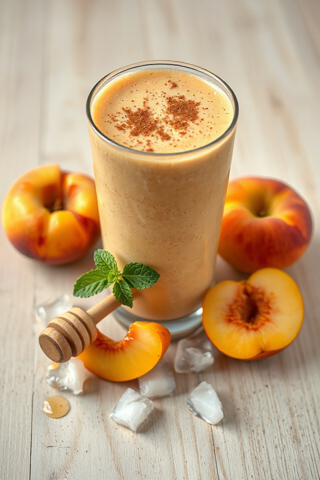 refreshing peach smoothie recipe