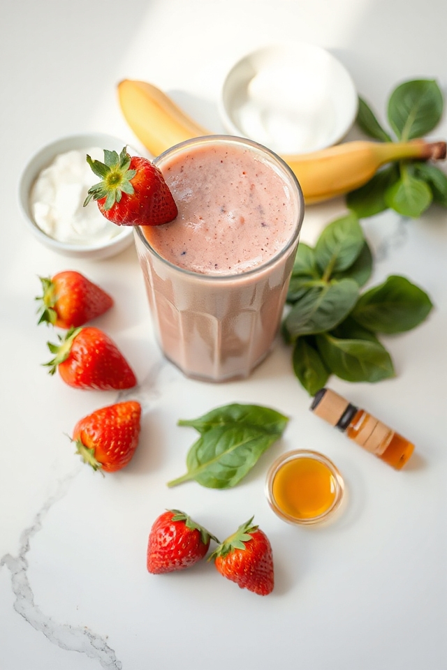 refreshing strawberry smoothie recipe