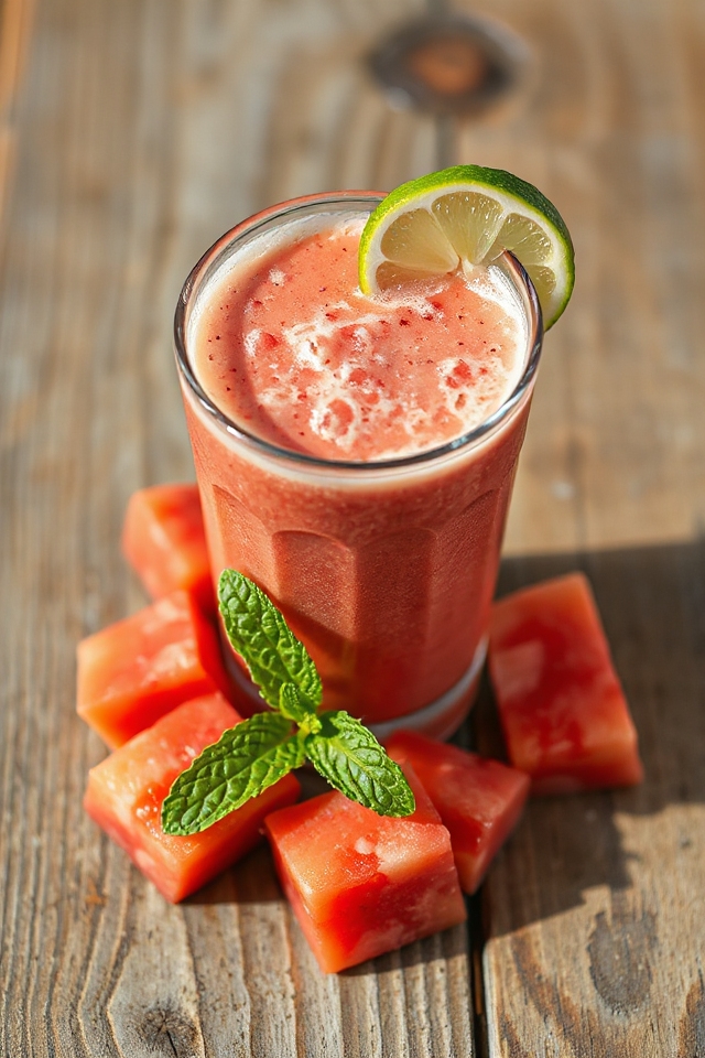 refreshing watermelon smoothie recipe