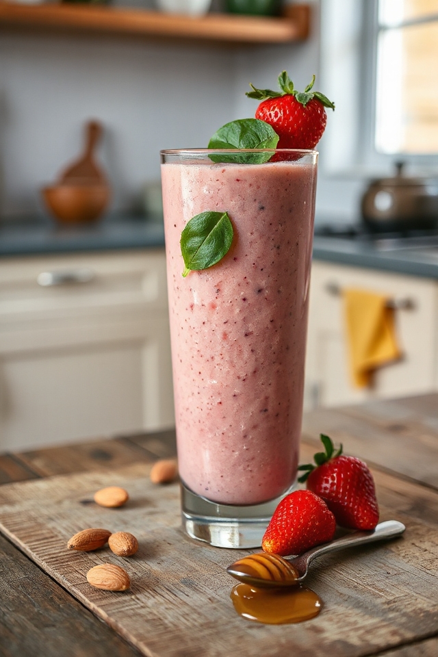 strawberry spinach smoothie recipe