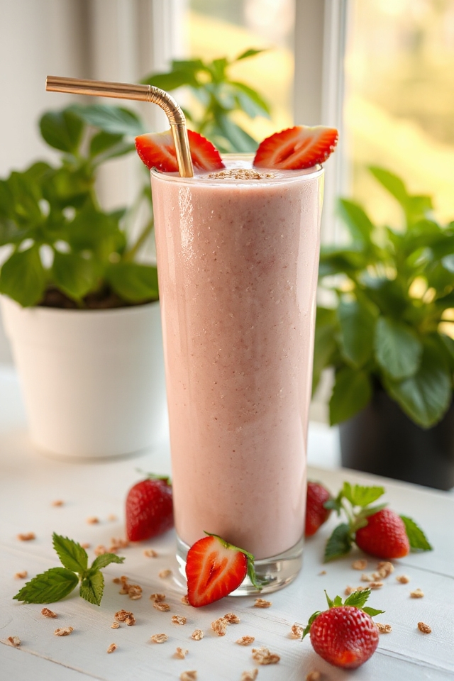 strawberry yogurt smoothie recipe