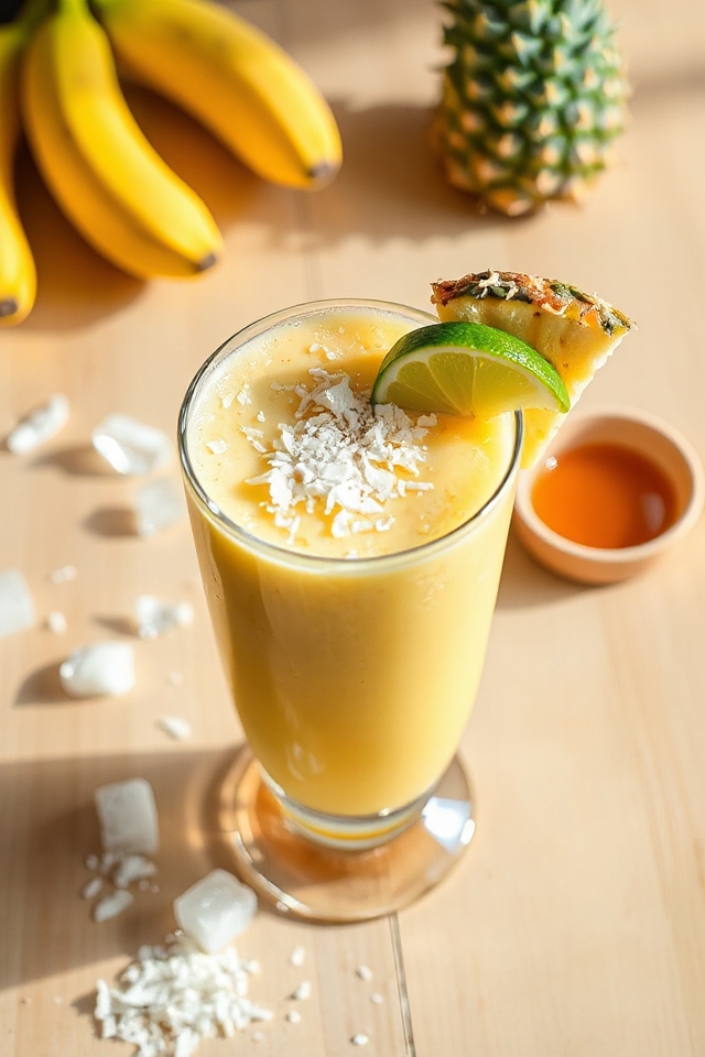 tropical coconut pineapple blend