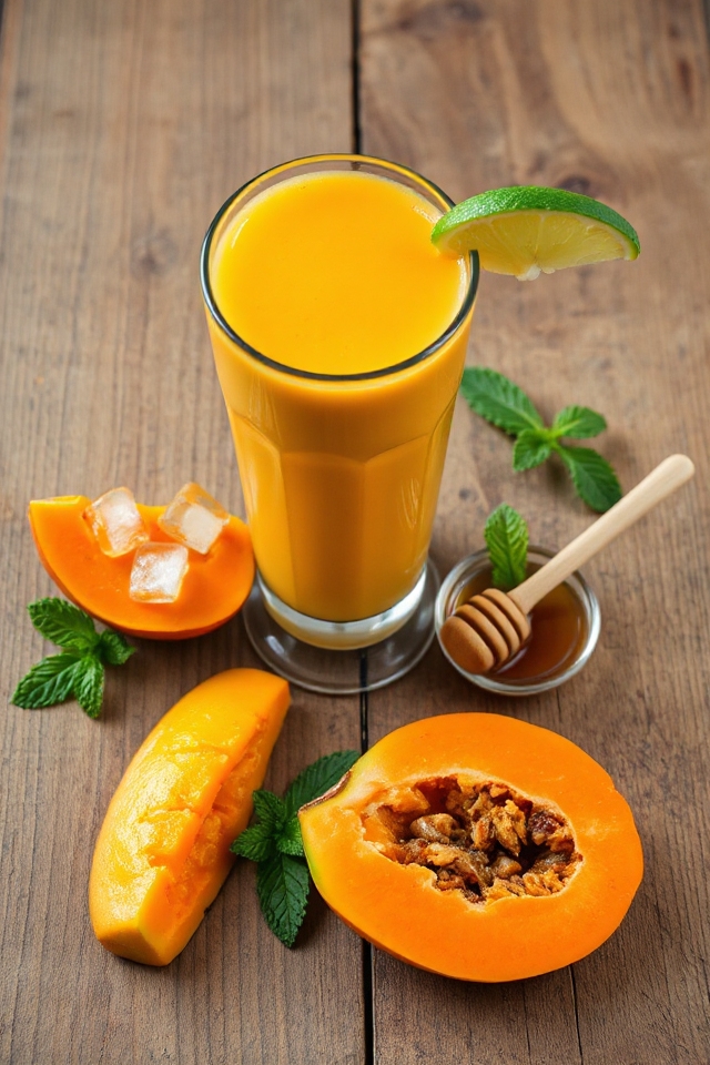 tropical fruit smoothie blend