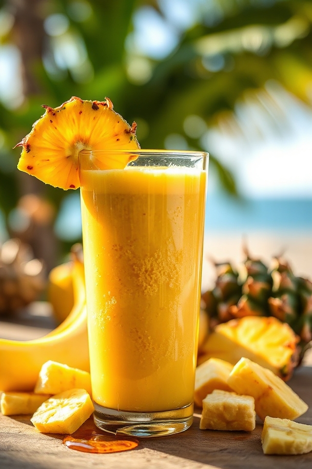 tropical fruit smoothie recipe